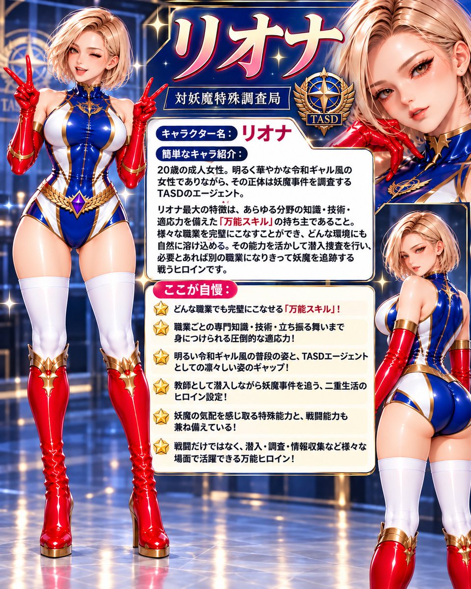 ghriona's tweet photo. #AI私のオリキャラ自慢
参加させていただきます🙂‍↕️
私のヒロイン達です✨
主にpixivでストーリーなどを投稿していますのでよければリンクから見に行ってください！🤗 
https://t.co/FEisdkZfiM https://t.co/pntvSbw9ga