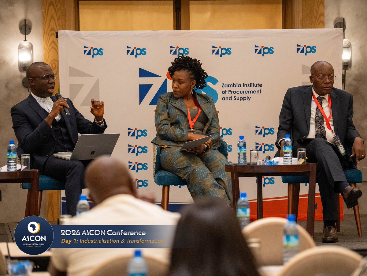 ASCON_Africa's tweet photo. Day 1 Recap at the 2026 ASCON Conference 🌍📈

Exploring how beneficiation, local content development, public supply chain frameworks, and increased SMME participation can strengthen Africa's economic foundations and transform supply chains across the continent. https://t.co/rdj1KbHzXG