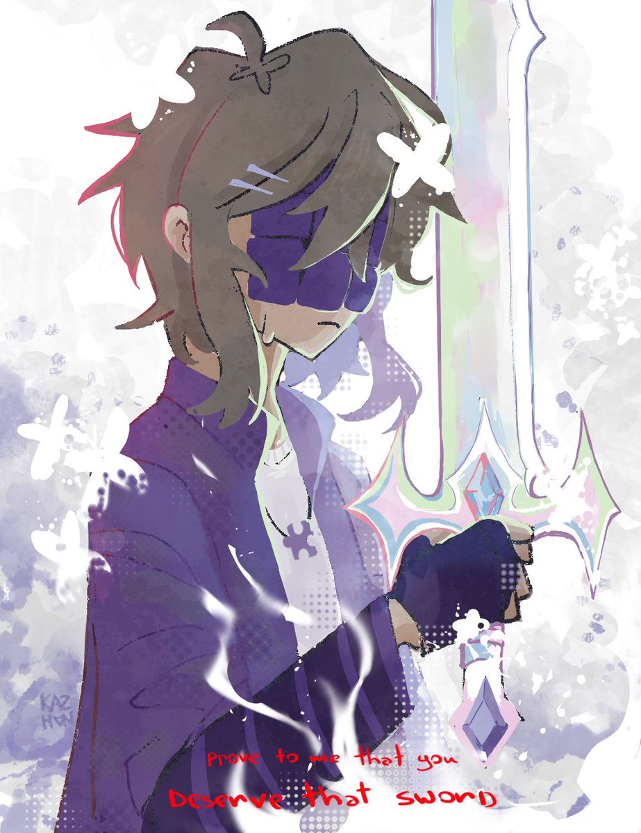 kazhantv's tweet photo. “prove to me that you deserve that sword after all.”

#nemvevofanart #blissmp https://t.co/EPThi3n3kf