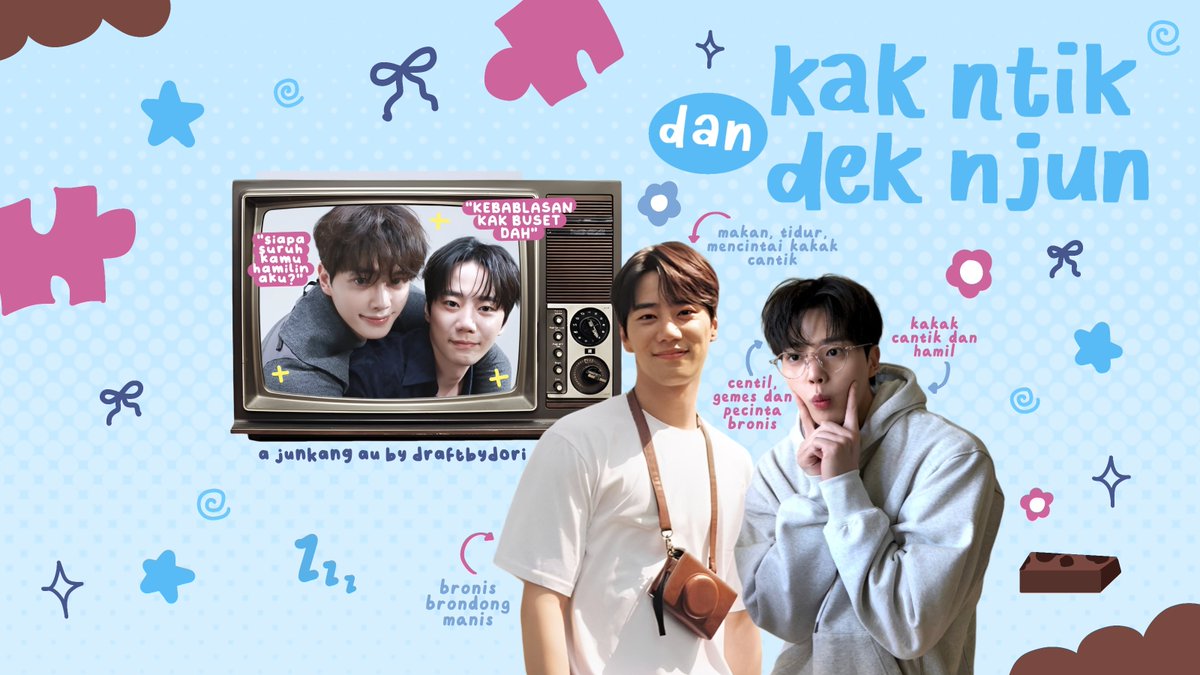 draftbydori's tweet photo. a junkang series au ⚠️mpreg⚠️
– kak ntik dan dek njun 🌹–

𝘥𝘳𝘢𝘮𝘢 𝘬𝘢𝘬𝘢𝘬 𝘤𝘢𝘯𝘵𝘪𝘬 𝘥𝘢𝘯 𝘣𝘳𝘰𝘯𝘥𝘰𝘯𝘨 𝘮𝘢𝘯𝘪𝘴𝘯𝘺𝘢 𝘺𝘢𝘯𝘨 𝘩𝘢𝘳𝘶𝘴 𝘯𝘪𝘬𝘢𝘩 𝘬𝘢𝘳𝘦𝘯𝘢 𝘬𝘦𝘣𝘢𝘣𝘭𝘢𝘴𝘢𝘯 

© draftbydori https://t.co/xmz2oHeUMJ