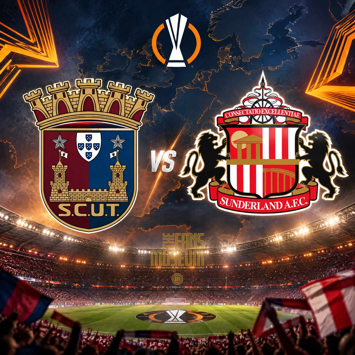FansMuseum's tweet photo. ⚽ WATCH SUNDERLAND’S EUROPEAN JOURNEY! 🌍

Torreense v Sunderland LIVE on the big screen at The Fans Museum! 📺

🎟️ Just £5
🥧 Pie included
🍺 Bottle of beer included

🎫 Limited tickets: 
https://t.co/lITQGjcsNP

#SAFC https://t.co/FHcPQ9Fvg8