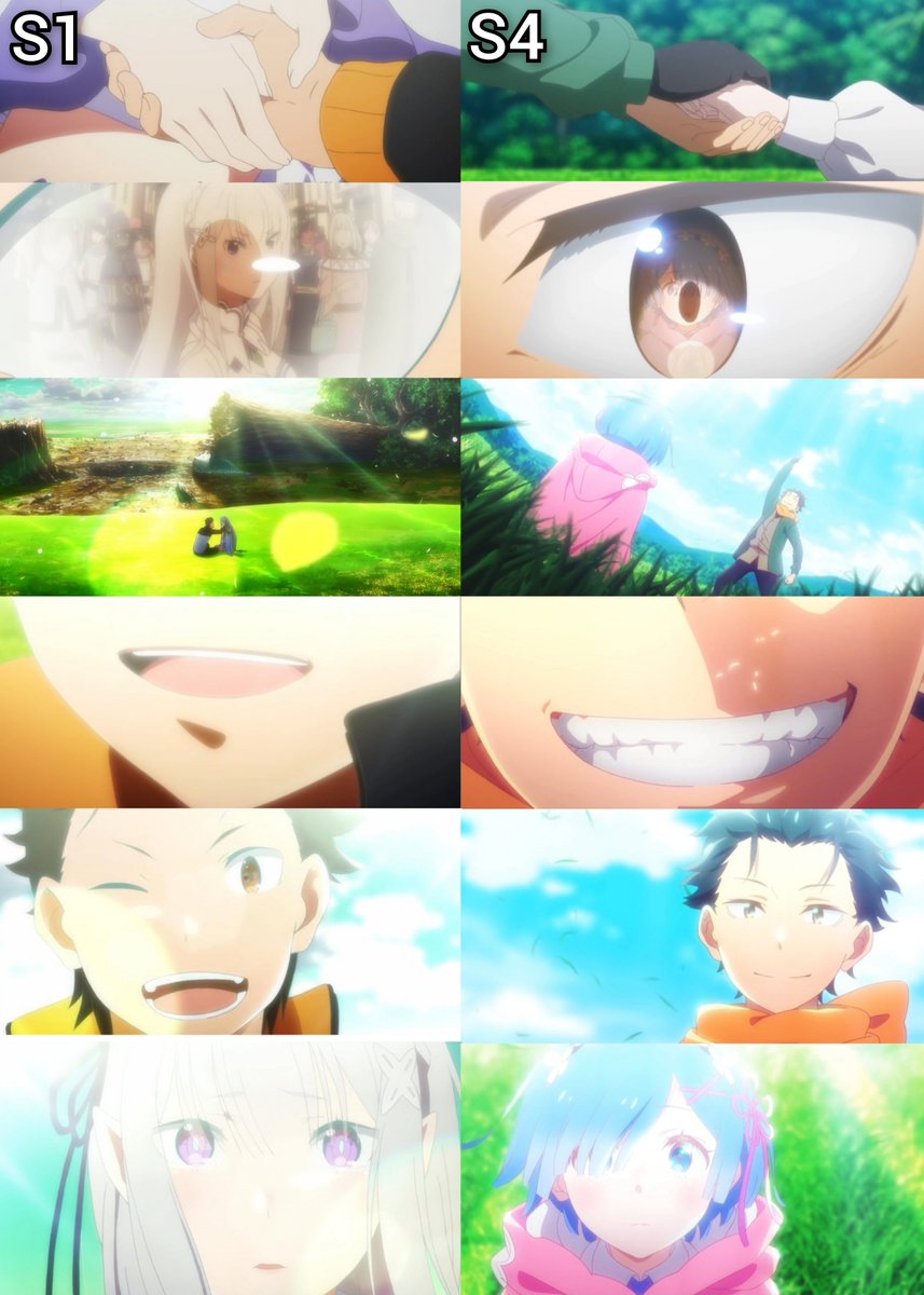 ai21_react19's tweet photo. Shinohara was on some Watanabe timing here. 

The Prettiest scenes in ReZero period 🩷🩷 https://t.co/GNIqGcwX7c