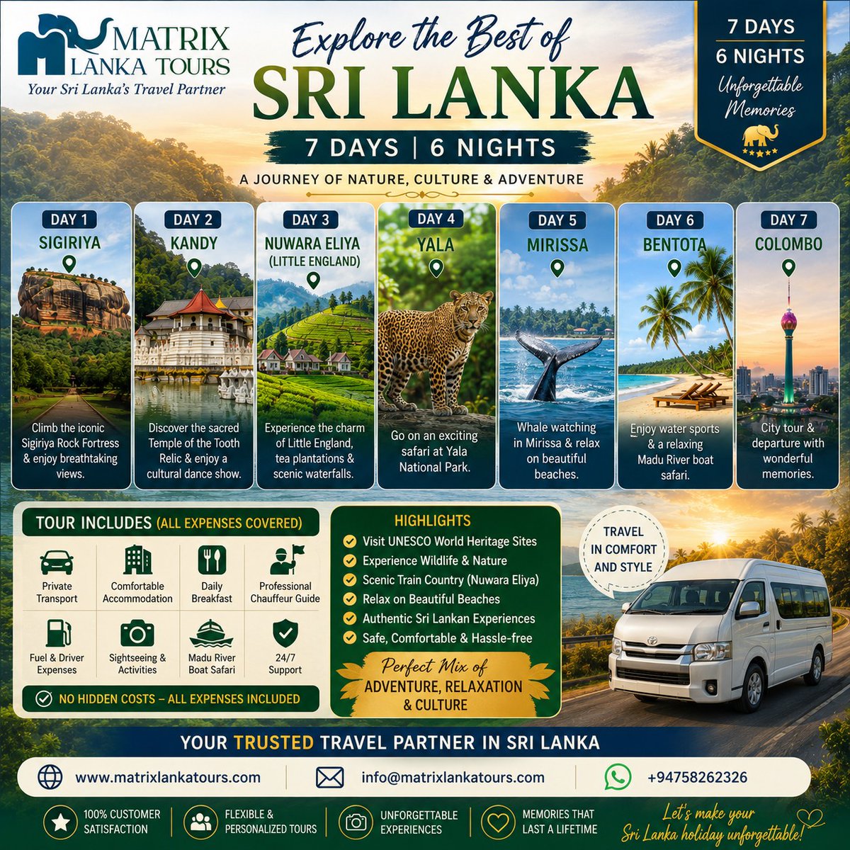 Mmiisabell's tweet photo. Ready to trade the European weather for the ultimate 7-day tropical escape? ✈️🌴

If you are dreaming of the trip of a lifetime, we’ve mapped out the absolute best of Sri Lanka just for you! From climbing the iconic Sigiriya Rock Fortress and https://t.co/Zzi6O6VAAd