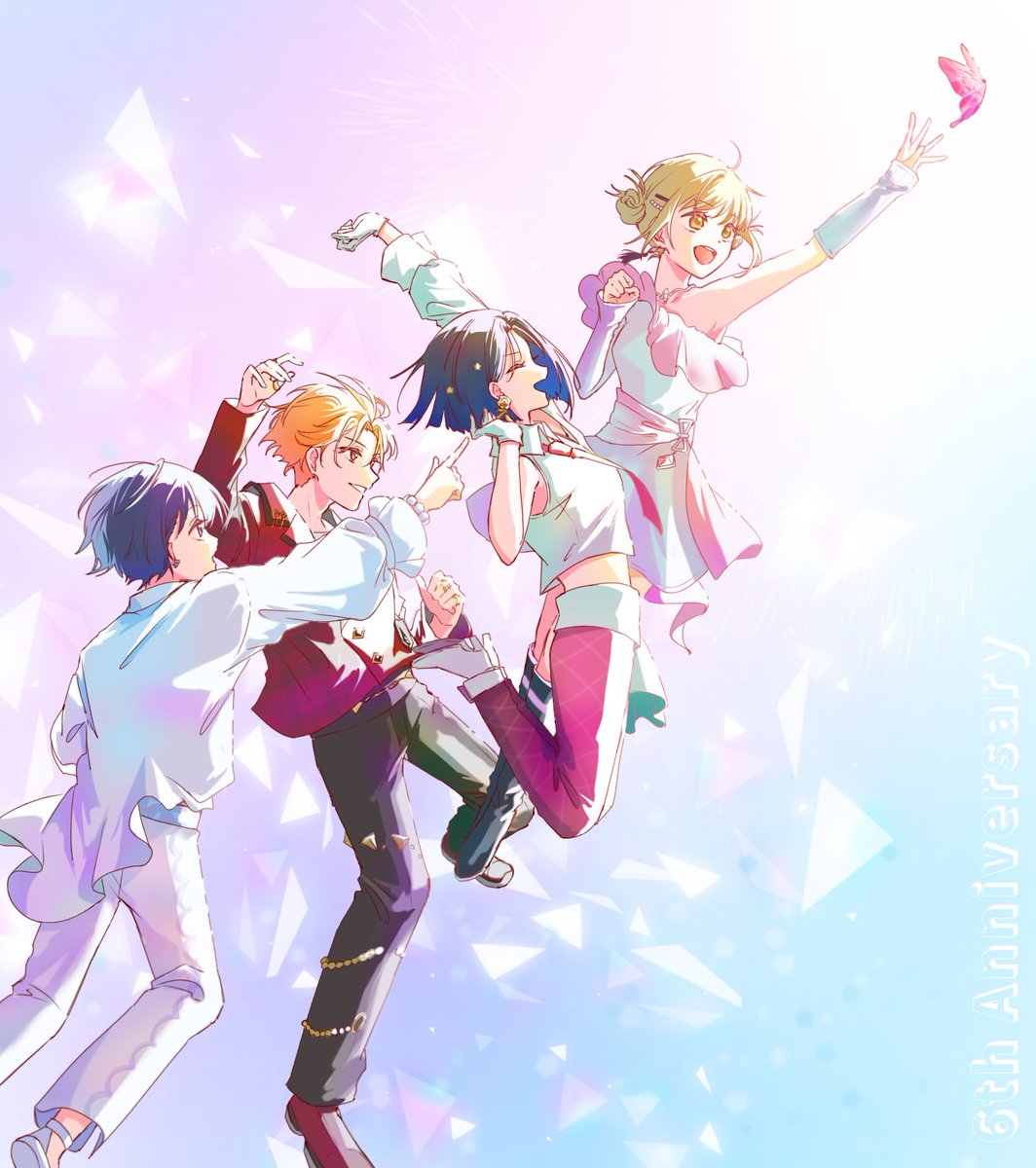 chaaaaa__1001's tweet photo. プロセカ6周年おめでとーー！！！これからもビビバス大好き♡
#prsk_FA 
#プロセカ6周年 https://t.co/xpNXFgvyEB