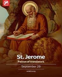 ypma_albert's tweet photo. 30 September: Saint Jerome, Doctor of the Church 

... maker of the Latin Vulgata ...

see https://t.co/bYVRcf812z 

#SaintJerome https://t.co/PlMbcD0m5q