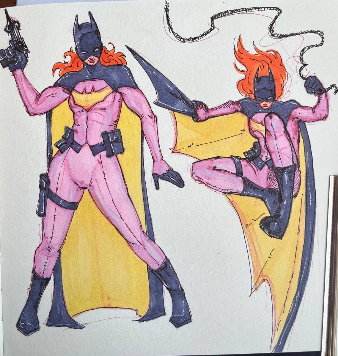 verorgiy's tweet photo. some babs sketches because i'm working from home and i'm sick 🤧

#dctwt #DC #barbaragordon #batgirl https://t.co/VU2wdDpTTi