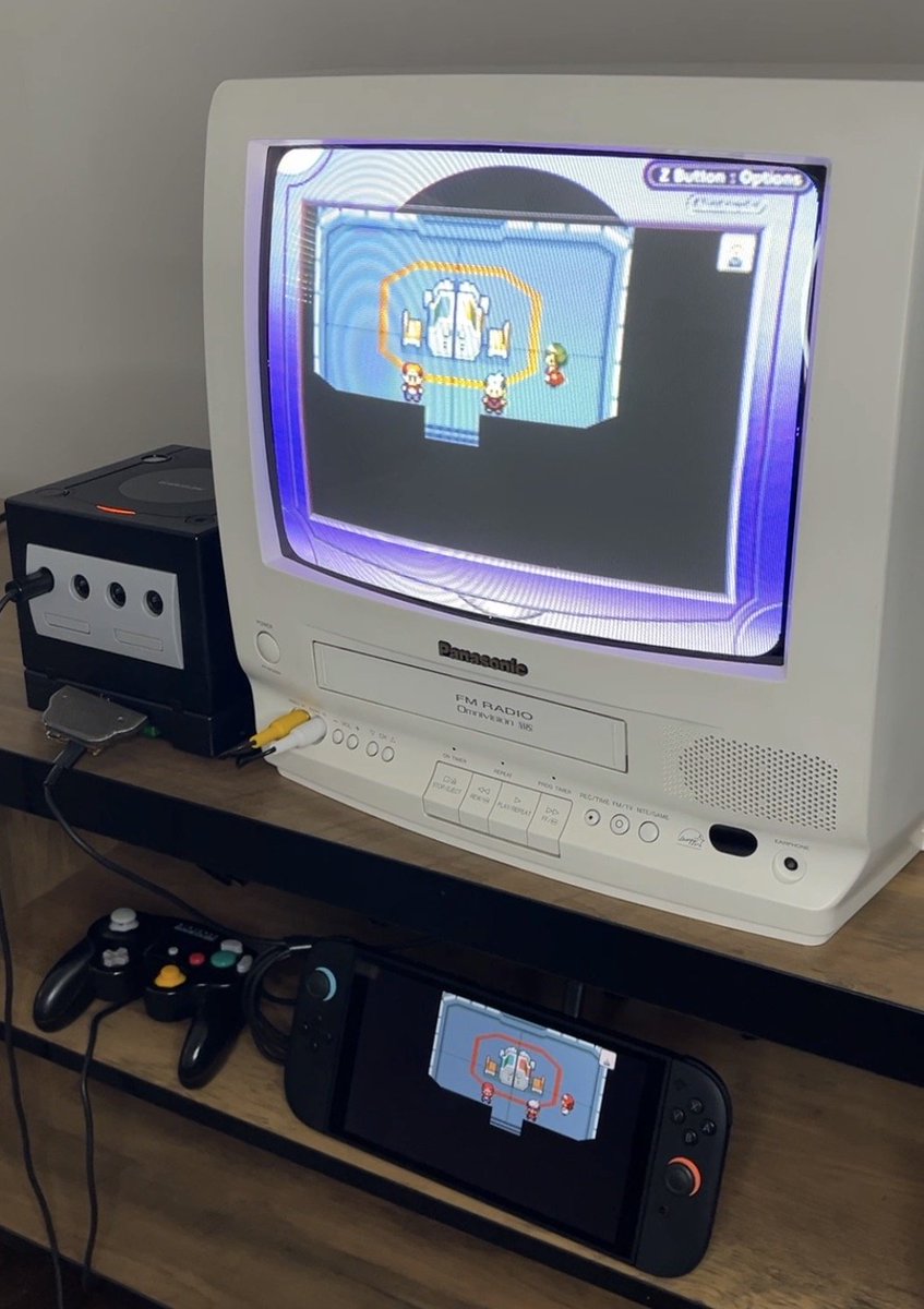 ahenley17's tweet photo. RetroSync is coming worldwide in early December! 🎉

Connect your original Game Boy Advance to compatible Pokémon games on Nintendo Switch and use supported wireless features like trading and battling.

Product details + FAQ:
https://t.co/2ttxrMIUS7
#GBA #Pokemon #Switch https://t.co/yHlqwqzRHZ