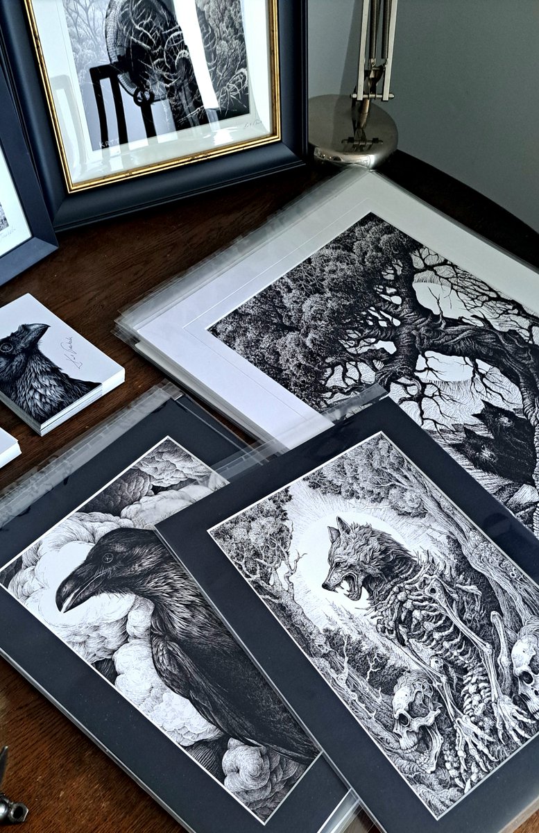 KarlTrewhelaArt's tweet photo. Getting ready for a local exhibition in Old Town Margate running throughout October spooky season. Also my birthday month 😁

Should be fun! https://t.co/e9y6IAcDrs