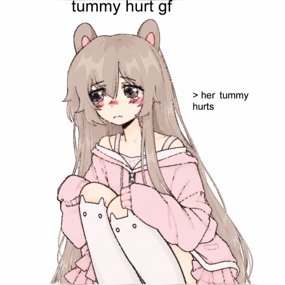 tinynspoiled's tweet photo. hi my tummy hurt rn ;( https://t.co/GTMrQVr7C5