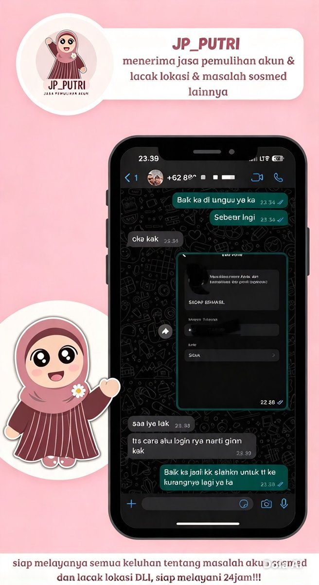 knidv's tweet photo. malam Jasa Pemulihan Akun Di Sini
Sosial Media Ya Teman-Teman ku

👩‍💻Testimoni pemulihan Akun all sosmed
👩‍💻Testimoni lacak lokasi
🪁Testimoni pemulihan whatsapp / wa

^ada kendala dengan akun sosial media nya kita siap untuk bantu^🤗

 bantu,Sadap,Hack 
》Konsultasi Ke WA di bio https://t.co/0WrJknS19S