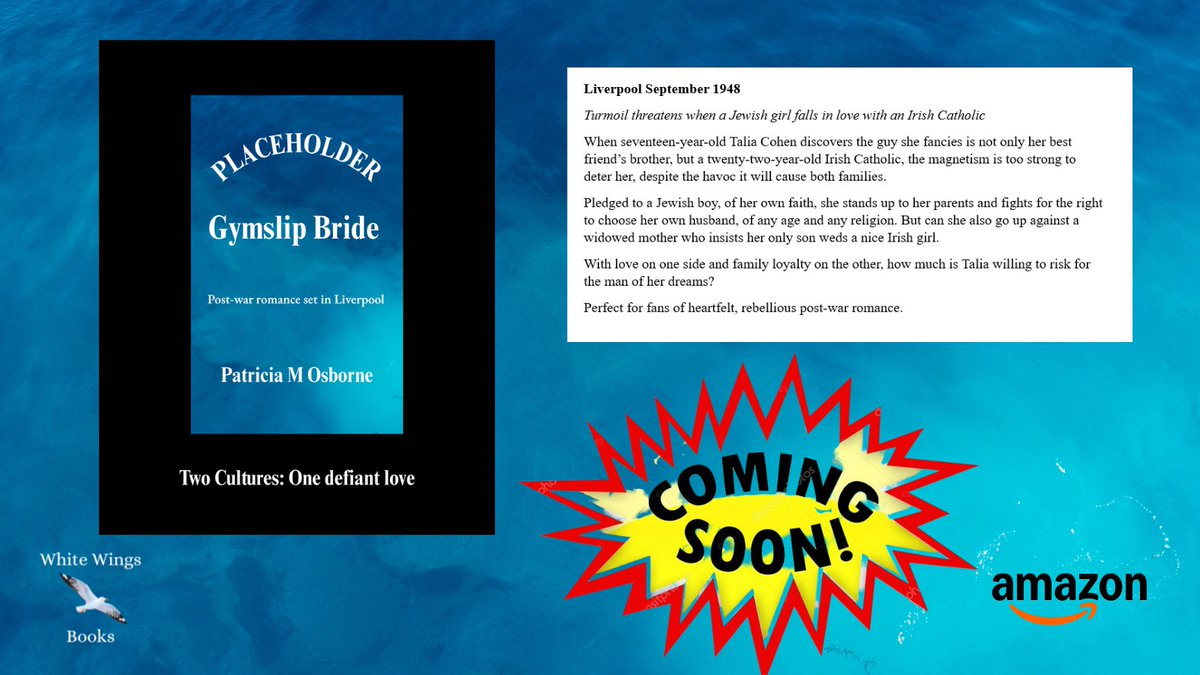 PMOsborneWriter's tweet photo. I'm excited about this one - a #postwar #romance 
#newrelease #comingsoon 

Watch this space for updates 

#1940s 
#friendship 
#family
#IARTG https://t.co/vmlIKKhJId
