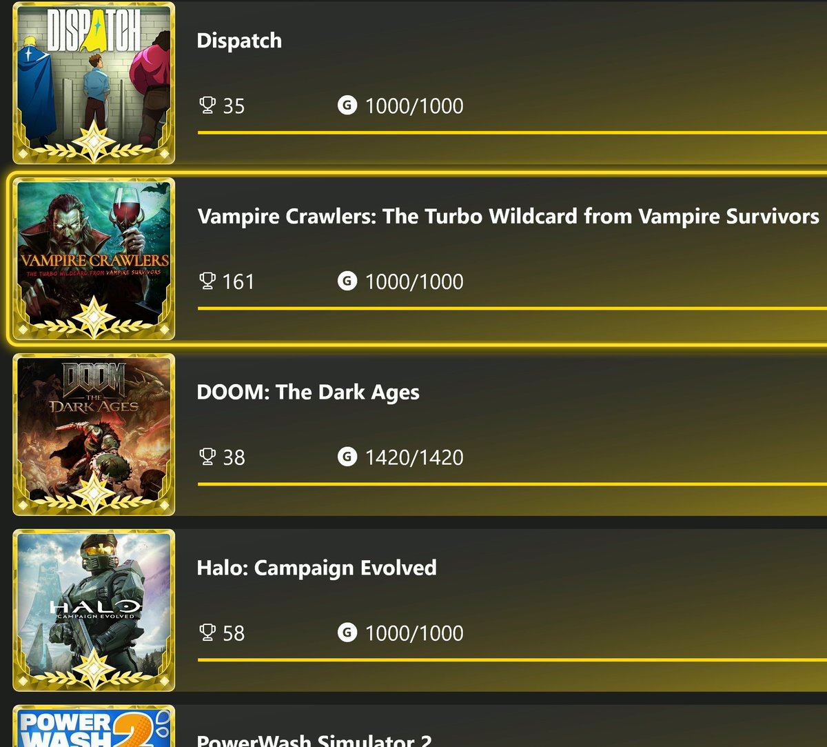 Stallion83's tweet photo. Fun fact: Mythic Achievement colors match your Xbox profile color. Change it in Settings and your Mythic Achievements update too. https://t.co/rdsHETKhVs