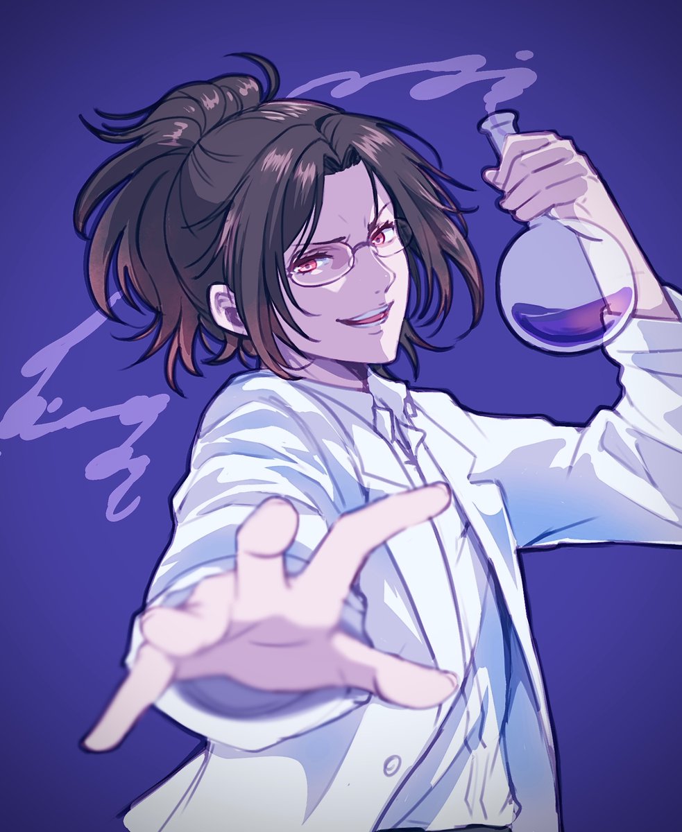 mame_han_chan's tweet photo. 「禁断の方程式を完成させる時が来た……」⚗️ https://t.co/UgweEpSRmg