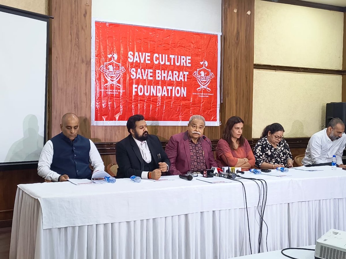 UdayMahurkar's tweet photo. Today at a press conference I released my letter to Hon PM @narendramodi describing the horrendous situation created by perverse AV content in the country in the form of rape cases & suggested enactment of 3 laws: 

A. Immediate ban on P0rnography for minors as in 16 countries. 

B. A law disallowing internet service providers from allowing obscene content from their internet connections using AI, on the pain of punishment.

C. Amendment of Indecent Representation of Women (Prohibition) Act, 1986, & increasing the jail term to 10 years with no bail for 3 years & stringent implementation of the law.

Addressing the press meet with me, leading anti-rape activist & founder of @pariforindia , @yogitabhayana, & known Supreme Court lawyer @Vishnu_Jain1 , said that perverted content is playing havoc with the society. 

Bhayana supported @scsb_f that majority of rapes were being provoked by such evil
content & added that Bollywood was also responsible for the situation as it has long indulged in s€xual objectification of women. 

Jain, who is also the lawyer of a petition filed by me, @SanjeevSanskrit & @swati_gs in Supreme seeking strict laws to ban P0rnographic content, said that India needs a clear & enforceable
framework that makes age verification meaningful &
ensures that children cannot simply
bypass safeguards. Jain added that the objective should be straightforward: ‘protect minors while creating accountability across the digital ecosystem’. 

The meet was also addressed by Sanjeev Newar, who has been fighting a long battle against perverted content in Bollywood through his handle @GemsOfBollywood besides lawyers @vineetJindal19 & @SachdevaAmita , who have waged a long battle against evil content producers. They shared their experiences of how obscene content is ruining the society & strongly called for enactment of strong laws to protect the future of Bharat.

In the end I stressed on two main points which i have mentioned in the letter to PM : 

1. While becoming a developed country Bharat can’t afford to become a culturally bankrupt nation.

2. If Bharat wants to realise its goal of becoming a Vishwaguru it will have to take a pledge that it will become the world’s first perverted content free nation.

I added that countries in the Gulf & Singapore have been largely controlled such content as compared to India & so why Bharat, which aims to become global spiritual leader as predicted by our great saints including Vivekanand, should not go a step further?