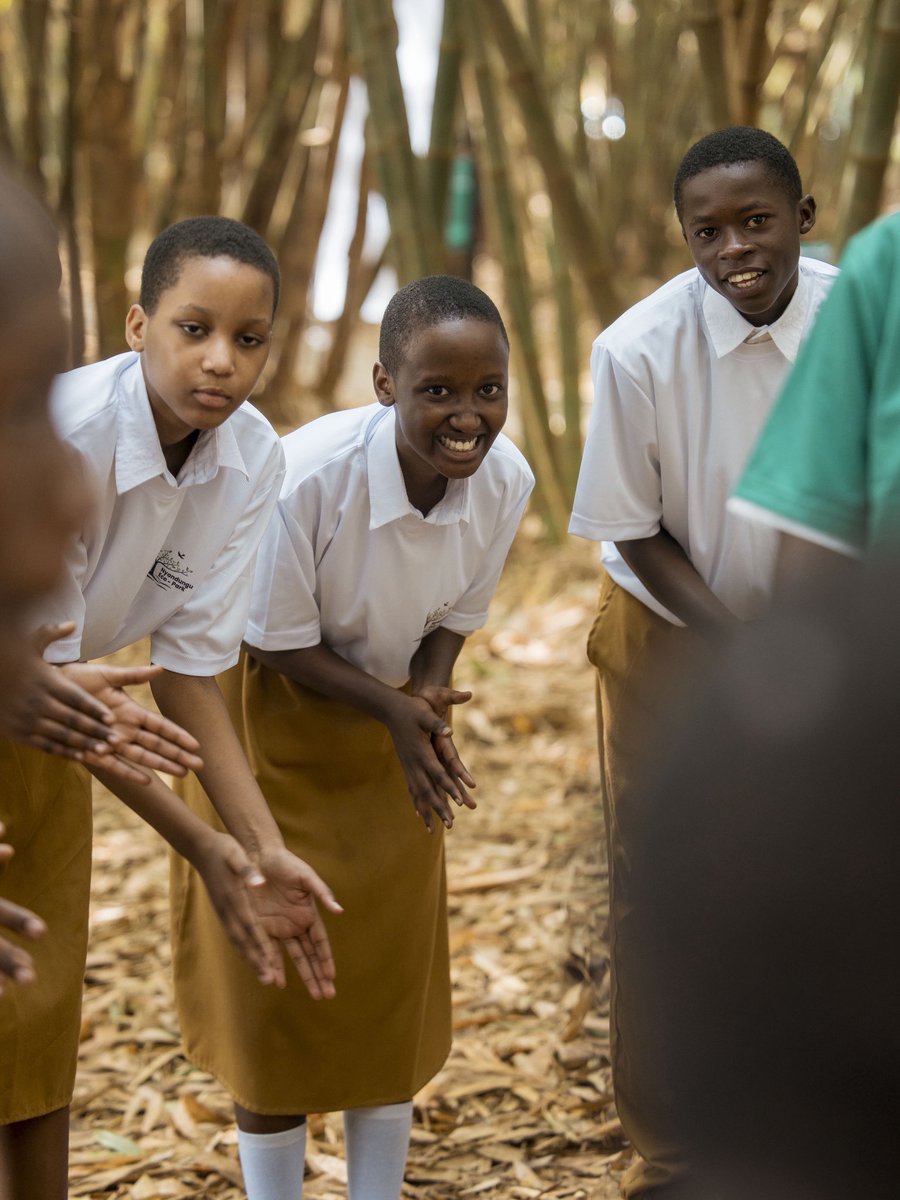 nyandungupark's tweet photo. Earlier today, students from E.P. Munini, E.P. Jurwe, E.P. Cyaruzinge, and G.S. Kanombe joined us for a morning session in the park to connect directly with the living landscape. Walking the wetlands and ponds, they learned about environmental conservation, observed how swamps naturally filter water, and discovered the diverse bird species that call the park home. Science teaches us how these ecosystems work, but moments like this remind us that nature is not just a resource, but the very rhythm of our shared life.

#NyandunguExperience #NyandunguEcoPark #VisitRwanda
#EnvironmentalEducation #WetlandConservation