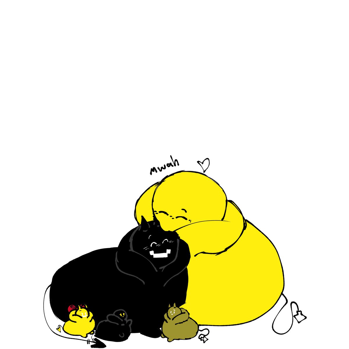 sleepyfluffyz's tweet photo. Bean twixxel x bean verity + their bean children!

And I made a 3rd fan kid their name is Tyler:3

#twixity #verixxel #twixxel #verity #fanchild #minecraft https://t.co/lQW1B0kOAH