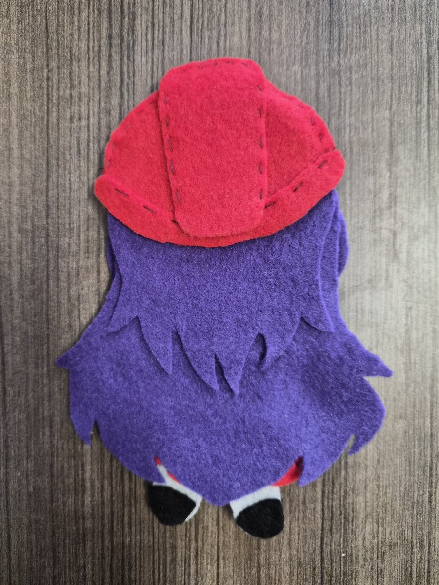 _Yoyle_Cake_'s tweet photo. I made a Doll felt doll! #murderdrones https://t.co/AJyJDAJMl3