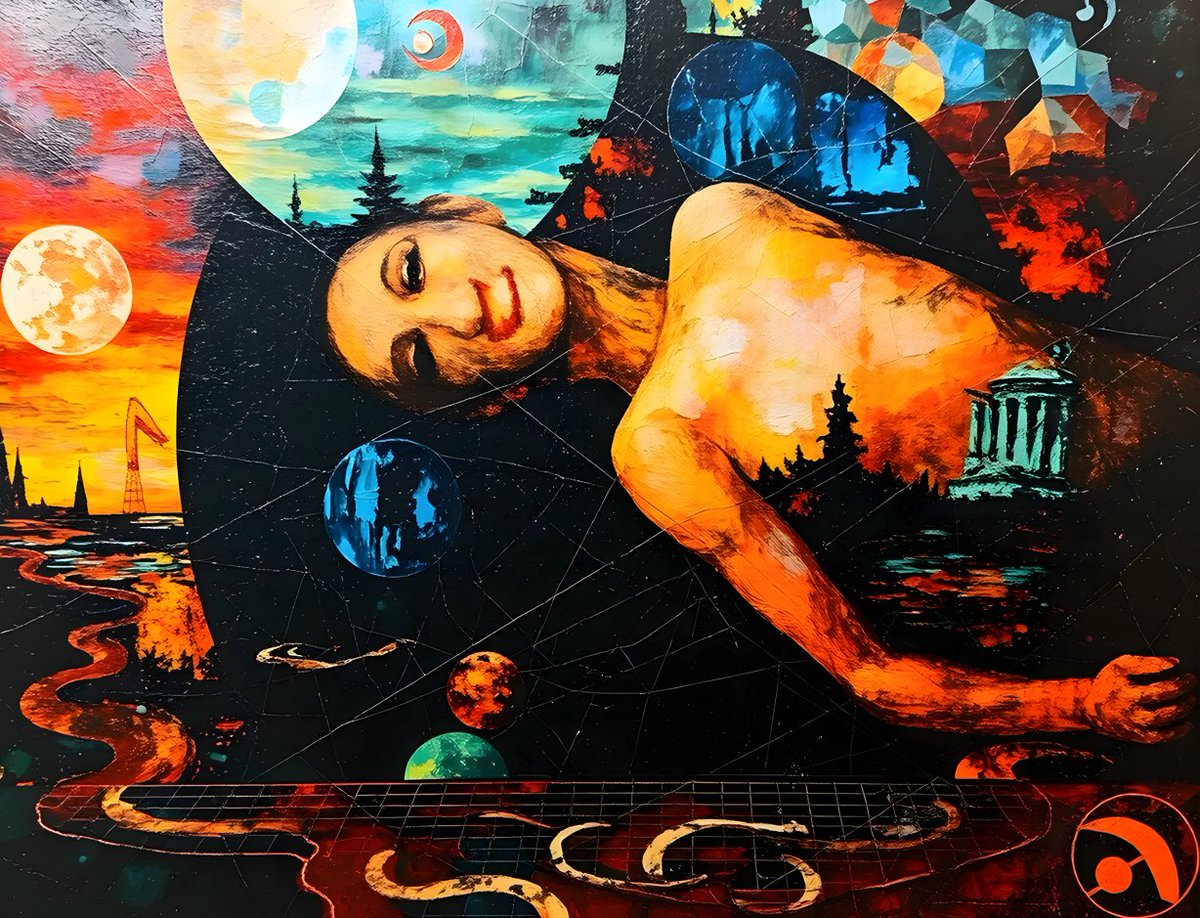 The__Renewables's tweet photo. "In the Retiversum, no single point is the center, because every point is connected to everything." Gordon Bergmann
Title: The Retiversum
Artist: GB
GBArt: Gobmetrie
Art Era: Virtualism
Artwork @ OpenSea https://t.co/KA2EVLrk1I
#TheRetiversum #Retiversum #Virtualism #Gobmetrie https://t.co/Bn1dfZRocA