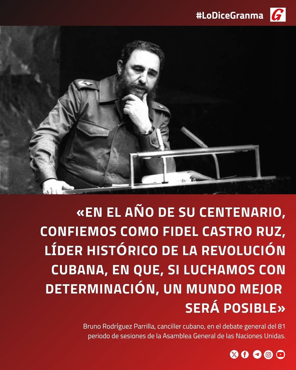 Misleibys84's tweet photo. #100AñosConFidel https://t.co/fOJxDh0oAz