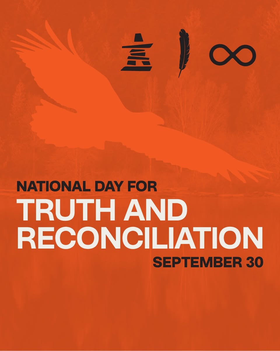PatriciaLattan3's tweet photo. On this #NationalDayforTruthandReconciliation, we take time to listen, remember and reflect.

La réconciliation exige de reconnaître les injustices du passé, d’écouter les voix autochtones et continuer à bâtir des relations fondées sur le respect, la dignité et la collaboration. https://t.co/DZKISmMbpT