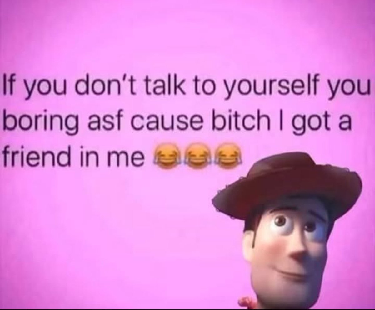 BreeJean111591's tweet photo. I talk to myself alllllll the time 😂 https://t.co/oou9vOcVGS