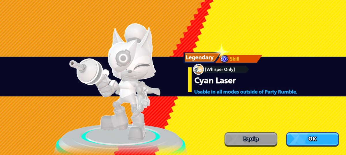 Lunie64's tweet photo. I was able to get Whisper in Sonic Rumble Party thanks to literally having one extra Red Ring LMAO

(Epic F2P gamer moment) https://t.co/PpWWHSgfUm