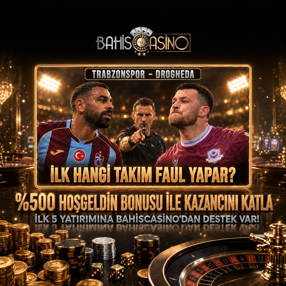 TRbahiscasino's tweet photo. 🔥🏆BAHİSCASİNO'DA 1000 FREEBET SOSYAL ETKİNLİĞİ BAŞLADI ! 🔥🏆

İLK FAULÜ HANGİ TAKIM YAPAR ?

KULLANICI ADINI YAZ, TAHMİNİNİ YORUMLARDA BELİRT !

RT YAP KAZANCI KATLA !

10 ÜYEMİZE 1000 FREEBET'e VARAN ŞANS !

📱  TAHMİNDE BULUN  📱 https://t.co/8d4ZnFdqrX
