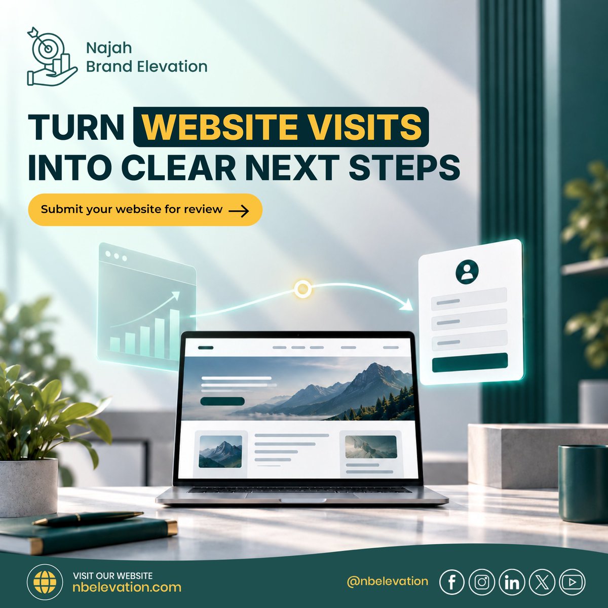 nbelevation's tweet photo. A website should not end with information. Build the path: search -> service -> proof -> short form -> consultation. One page, one primary decision. #WebsiteRedesign #MinnesotaBusiness https://t.co/UQ1V3zajwa