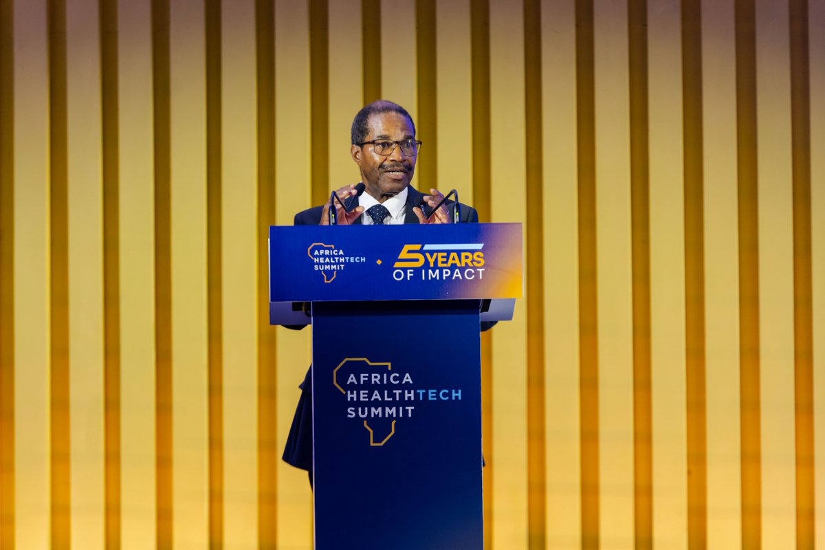 WHORwanda's tweet photo. During the Rwanda Country Spotlight session at #AHTSat5, UN Resident Coordinator a.i. &amp; @WHORwanda Rep. @BrianChirombo reaffirmed UN support for Rwanda’s efforts to build stronger, connected health systems where every provider has the tools, skills &amp; data to deliver quality care. https://t.co/UPkkpNhFGb