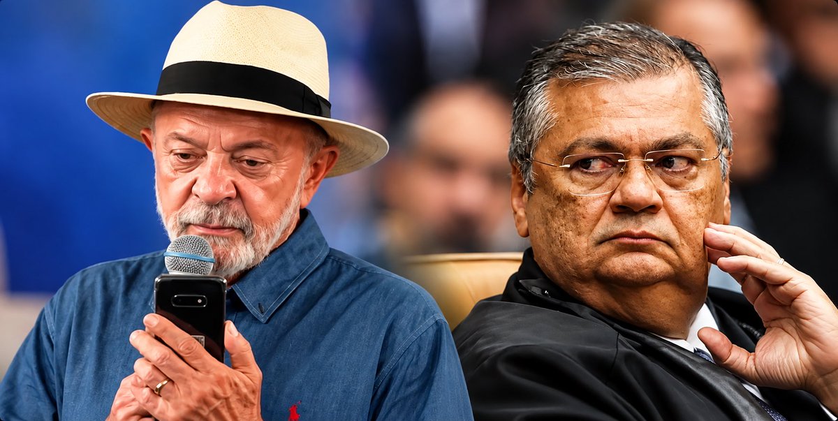 Claudiotuck2017's tweet photo. LIGAÇÃO QUE LEVANTA QUESTIONAMENTOS

Lula liga publicamente para Flávio Dino enquanto o ministro do STF é relator de um dos inquéritos que investigam seu filho, Lulinha. A ligação ocorreu por causa da sanção de uma lei de autoria de Dino, mas a proximidade entre presidente e relator provocou críticas e questionamentos políticos.
