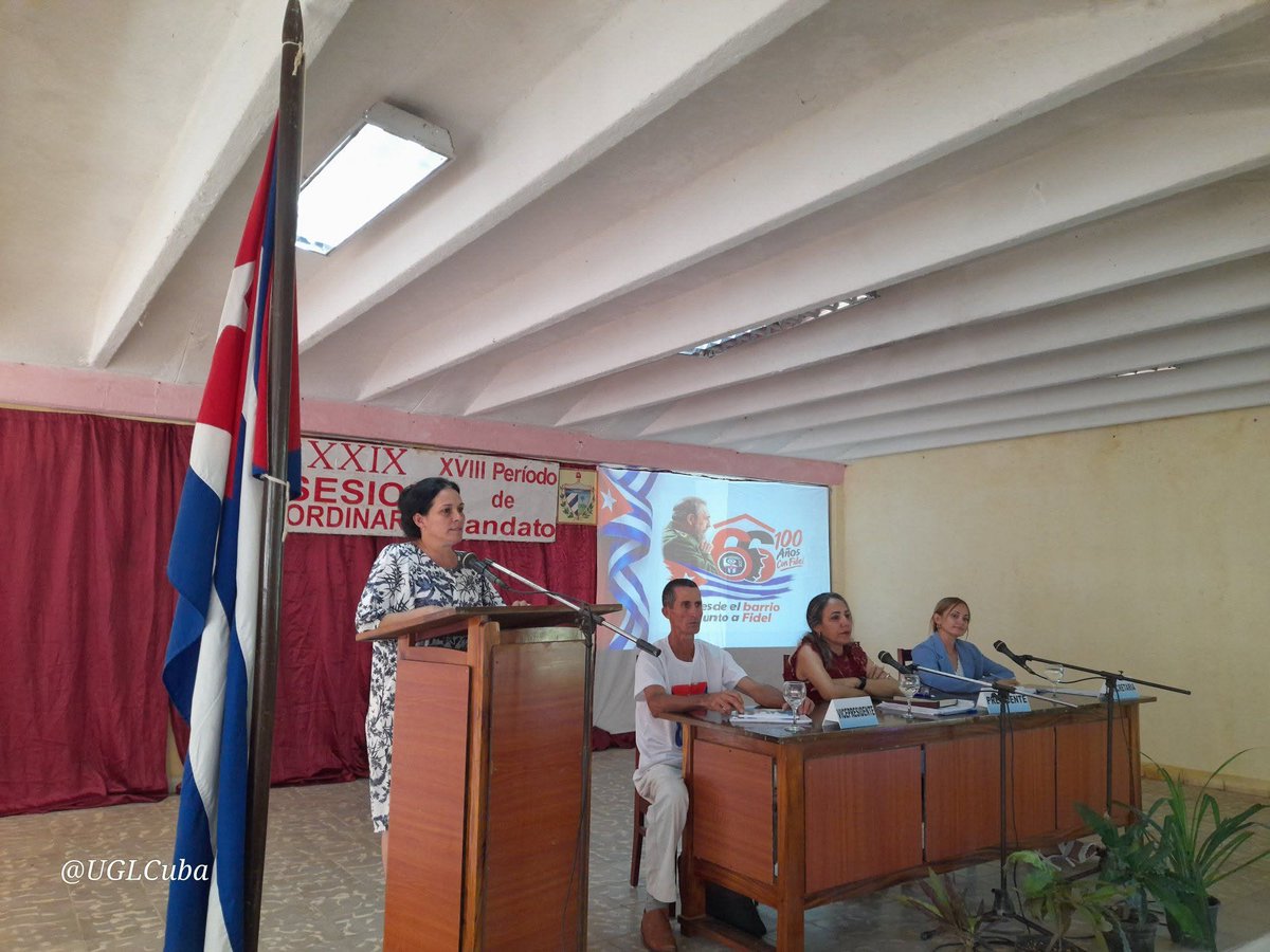 LuisEnriqueEs69's tweet photo. Efectuada en el municipio de #JesúsMenéndez sesión ordinaria de la #AMPP,  los órganos locales del poder popular en el impulso al desarrollo territorial https://t.co/t2S7PgdIZp