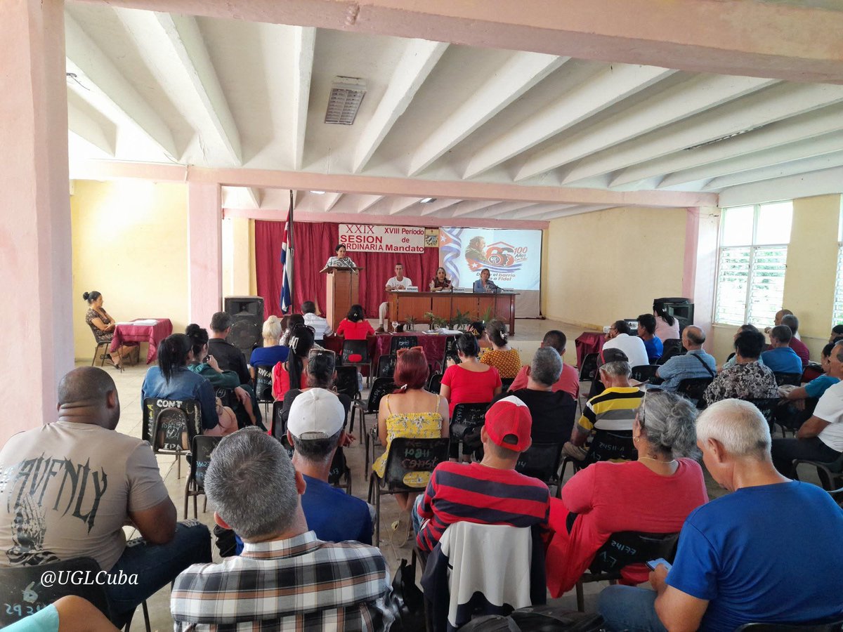LuisEnriqueEs69's tweet photo. Efectuada en el municipio de #JesúsMenéndez sesión ordinaria de la #AMPP,  los órganos locales del poder popular en el impulso al desarrollo territorial https://t.co/t2S7PgdIZp