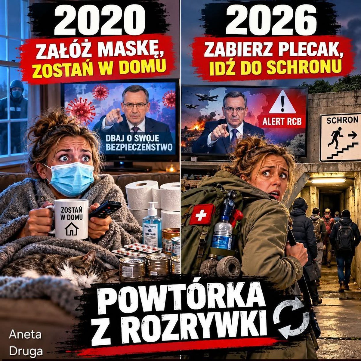 cuprwarszawa's tweet photo. Powtórka z rozrywki.

Ciekawe ile osób się nabierze. https://t.co/r7ERPVizWy