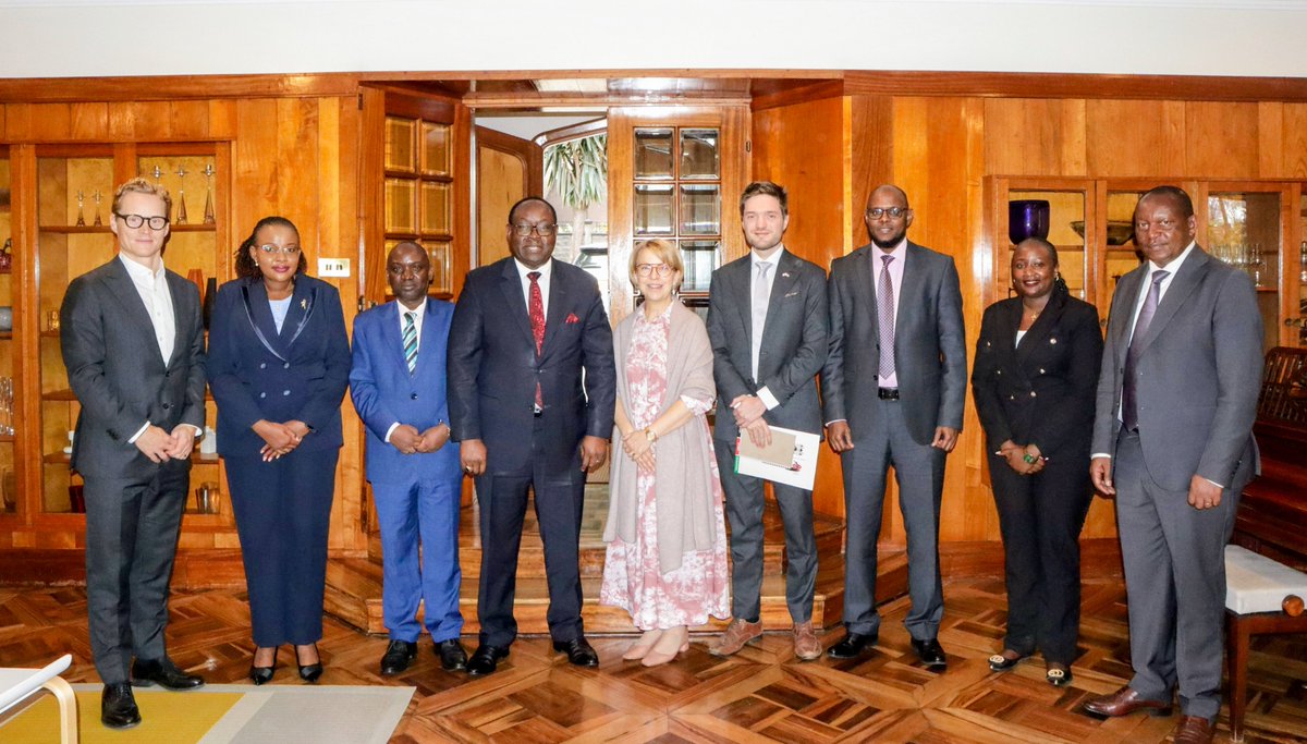 NCIC_Kenya's tweet photo. The #NCIC, led by Chairman Bishop Dr. Kepha N Omae,PhD, alongside Commissioners and CEO, paid a courtesy call to the @FinlandinKenya , H.E. Riina-Riikka Heikka, at the Ambassador’s Residence today, 30th September 2026.

The delegation met with the Ambassador, Deputy Head of Mission Leo Svahnback and Political Affairs Adviser Yuri Birjulin to discuss strengthening the partnership between NCIC and Finland, particularly in peacebuilding, digital governance, democratic participation and preparations for the 2027 General Elections.

Discussions also explored collaboration in Early Warning and Early Response, digital resilience and media literacy, mediation and dialogue, youth and women inclusion, and strengthening the NCIC Peace and Cohesion Infrastructure.

NCIC expressed its appreciation for Finland’s continued contribution to Kenya’s peace, democracy, development and social cohesion, and welcomed opportunities to deepen cooperation towards a peaceful and inclusive 2027 electoral process and beyond.

#OnePeopleOneNationOneDestiny #UchaguziBilaNomaI