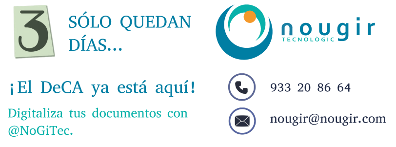 Nogitec's tweet photo. ⏳Cuenta atrás para el #DeCA: ¡Faltan 3 días! 

No tomes una decisión precipitada. Con Nou Gir no necesitas cambiar tu software para cumplir con la normativa. 

#Transporte #Software #Normativa https://t.co/5aUdEBBaBs