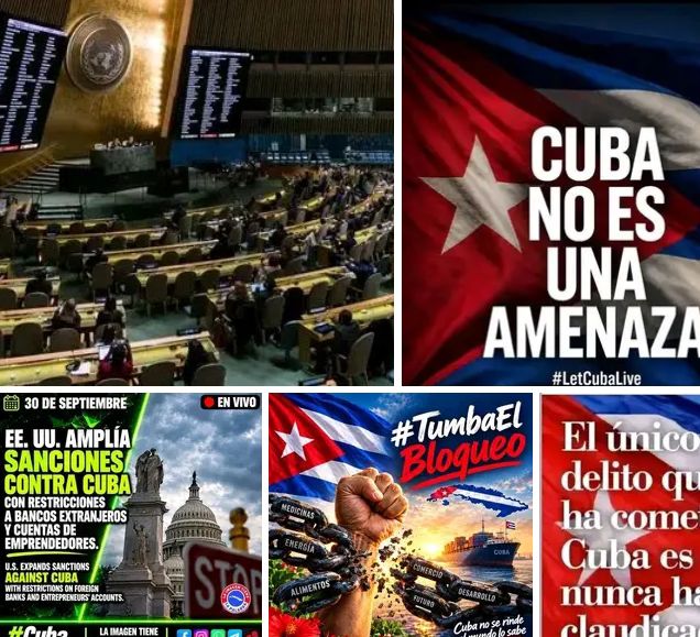 MaryCarmenPupo1's tweet photo. #CubaNoEsUnaAmenza 
#TumbaElBloqueo 
"El único delito que ha cometido el pueblo cubano es seguir el ejemplo de Maceo y Fidel, nunca claudicar".
#CubaVencerá https://t.co/BA8NgDLIjh