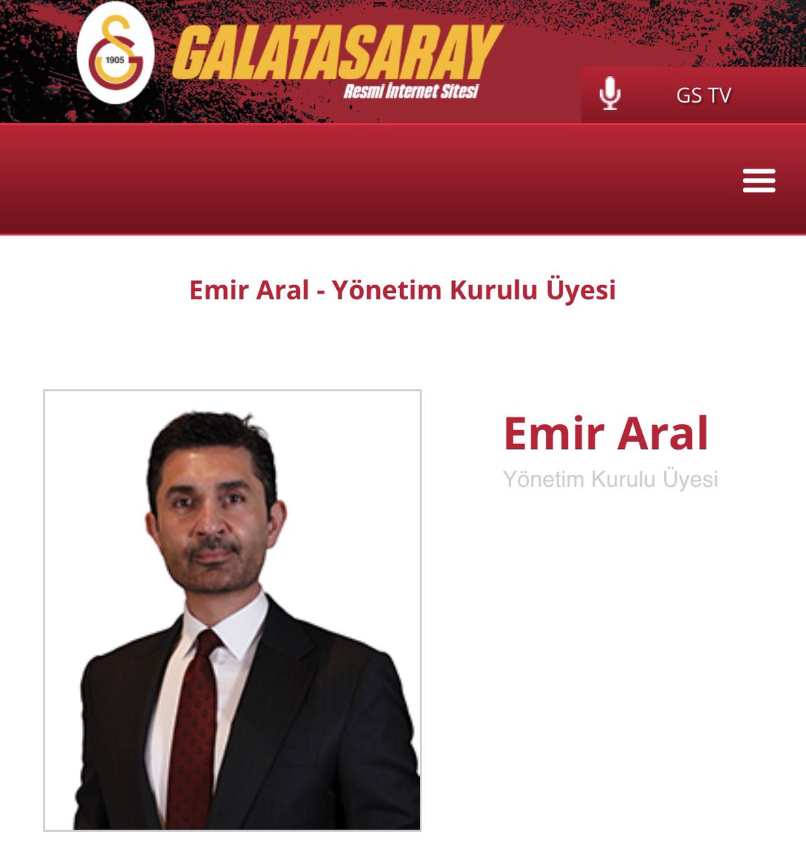 SaracogluSports's tweet photo. 🚨SKANDAL!

Galatasaray Yönetim Kurulu Üyesi Emir Aral, bahis oynadığı gerekçesiyle PFDK'ya sevk edildi. https://t.co/gN1JypNTio