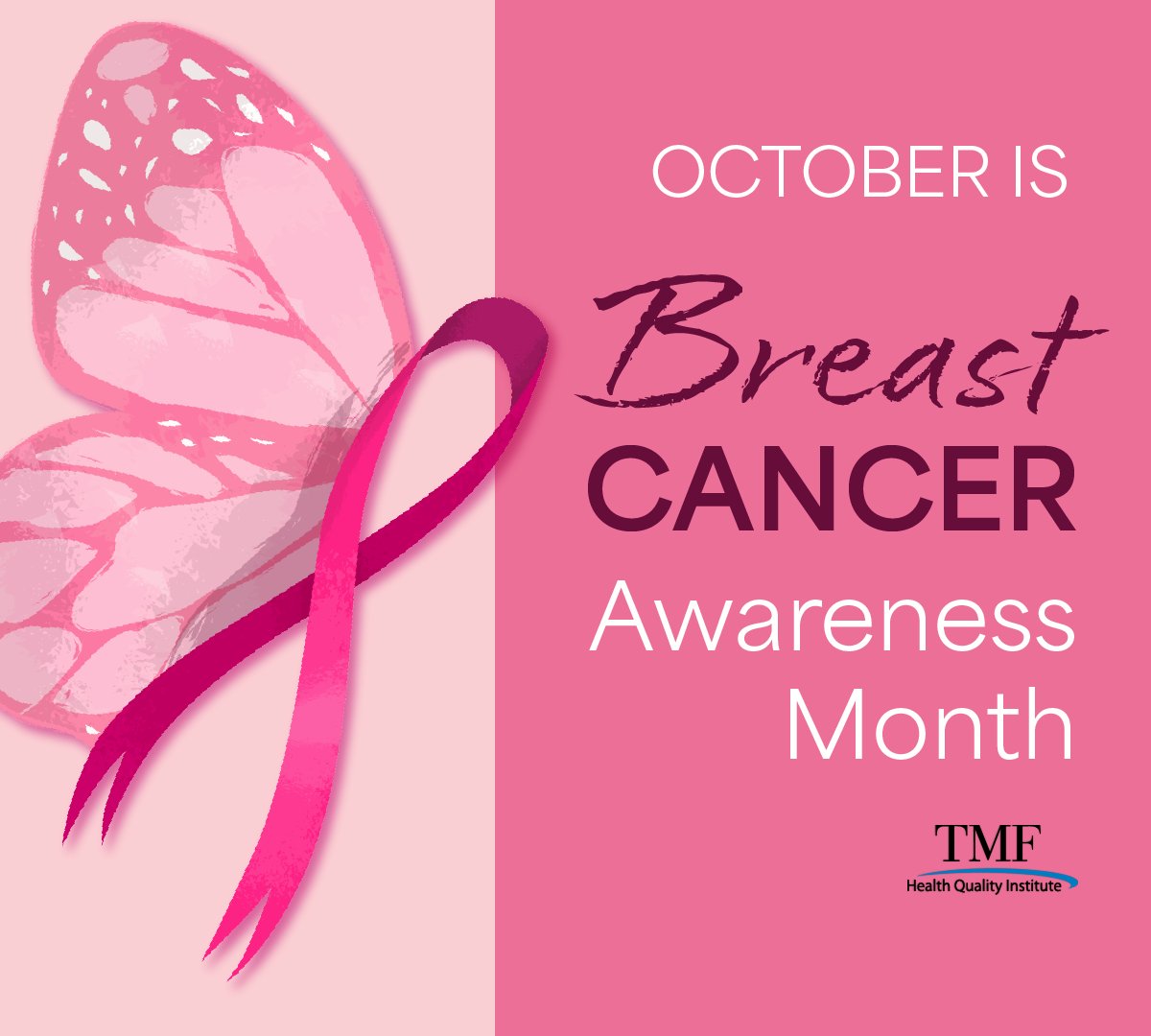 TMFNetworks's tweet photo. Breast cancer can affect anyone, though most cases are diagnosed in women ages 50 and above.
Early detection can save lives. Mammograms are the best way to detect breast cancer early, often before it can be felt or causes symptoms. 
Taking these steps can also help lower risk:
• Maintain a healthy weight
• Stay physically active
• Talk with your healthcare provider about screenings

For free resources and information, visit https://t.co/cUvJL1ErU7

#BreastCancerAwarenessMonth