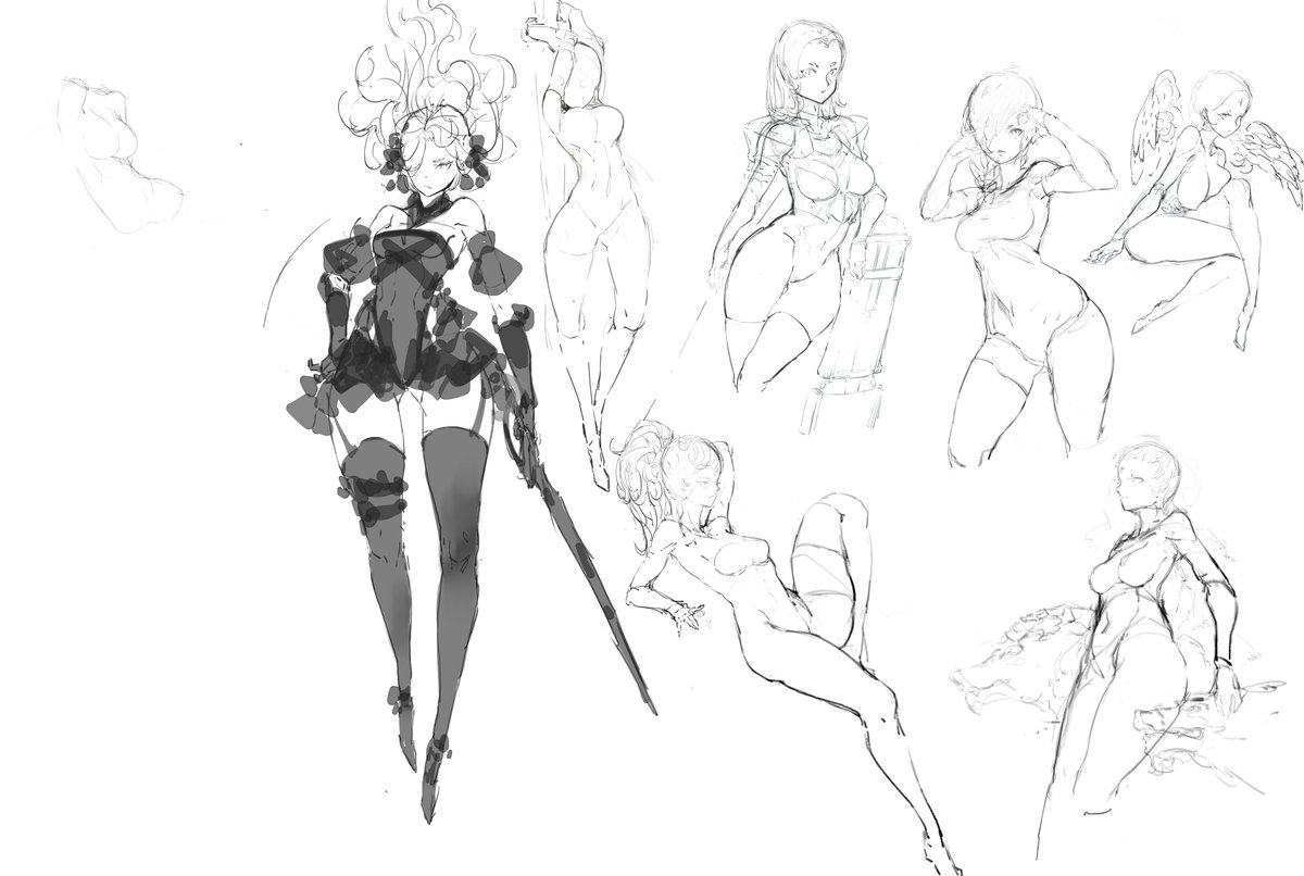 Bamuth_sfw's tweet photo. #Lineart  #OC   #イラスト https://t.co/nDHYJatjSp