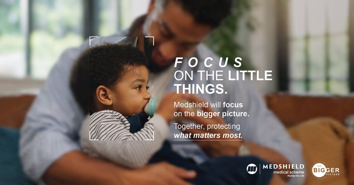 MedshieldSA's tweet photo. It’s often the little things that matter most. Knowing you have a healthcare partner looking out for the bigger picture makes all the difference.

Medshield. The Bigger Picture. What Matters Most.

#MedshieldSA #PartnerForLife #TheBiggerPicture #WhatMattersMost https://t.co/gFNnpcURTl