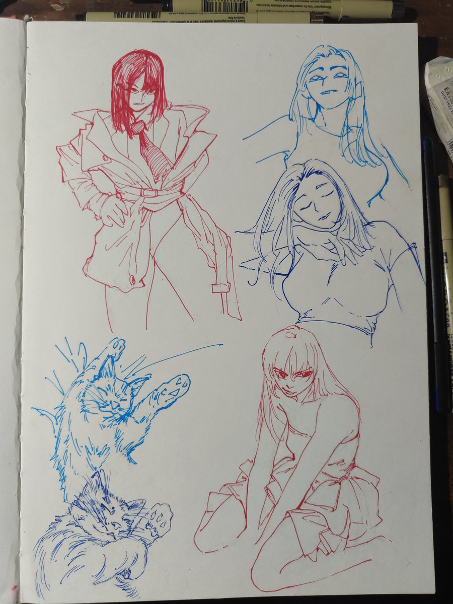 AlbinIllust's tweet photo. Drawing cats and people

#doodle #rkgk #art https://t.co/Pivfz0tUla