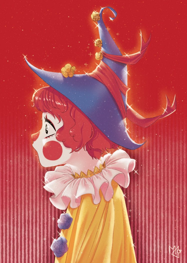 _Myrarose_'s tweet photo. Some clown witches!! Love me some primary colours ❤️💙💛🤡💛💙❤️ https://t.co/cEx3c12iTS