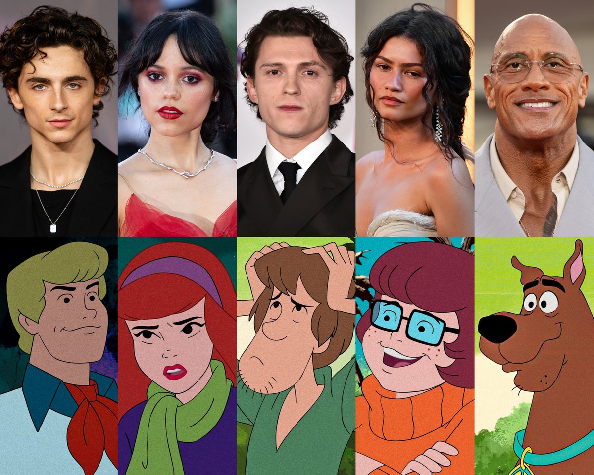 doocentral's tweet photo. Eu acho que falo por TODOS NÓS quando digo que esse seria o elenco perfeito de ‘Scooby-Doo! A Origem’ da Netflix. ❤️ https://t.co/tGj67VKzHO