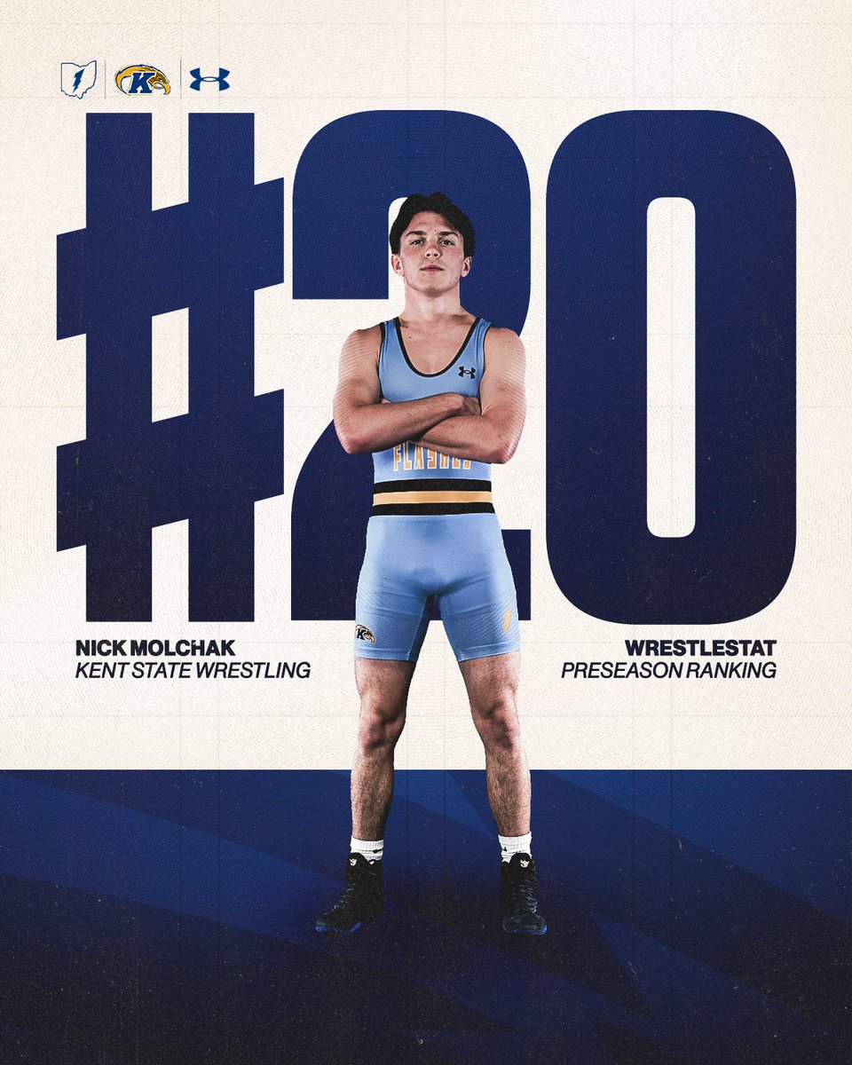 KentStWrestling's tweet photo. 𝐇𝐞𝐚𝐝𝐢𝐧𝐠 𝐈𝐧𝐭𝐨 𝐓𝐡𝐞 𝐒𝐞𝐚𝐬𝐨𝐧 𝐍𝐚𝐭𝐢𝐨𝐧𝐚𝐥𝐥𝐲 𝐑𝐚𝐧𝐤𝐞𝐝🔥📈

Nick Molchak(#20) and Chris Earnest(#26/30) will begin the season ranked top 30 in the nation in their respective weight classes.

#GoFlashes⚡ https://t.co/4wEDGpcHG3