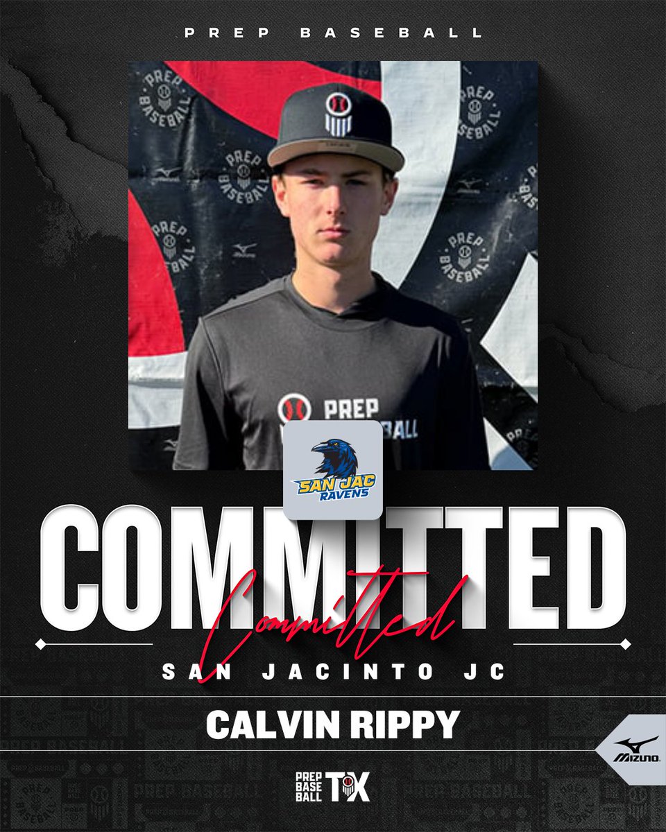 PrepBaseball_TX's tweet photo. LHP/OF Calvin Rippy (@TLbaseball, 2027) commits to @SJRaven_BB 

👤: https://t.co/N2MrBeeDQQ https://t.co/jQez7dBvgd