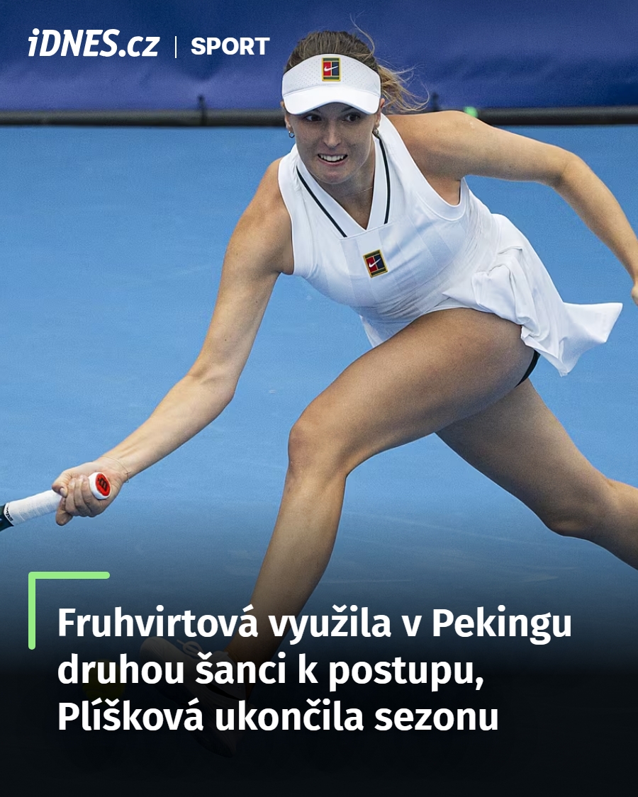 idnessport's tweet photo. Linda Fruhvirtová využila šťastného postupu do hlavní soutěže turnaje v Pekingu, v 1. kole porazila 6:2, 6:3 domácí Číňanku Paj Čuo-süan. 

👉 https://t.co/fZ77DMQPU4 https://t.co/Q6n3pXAHls