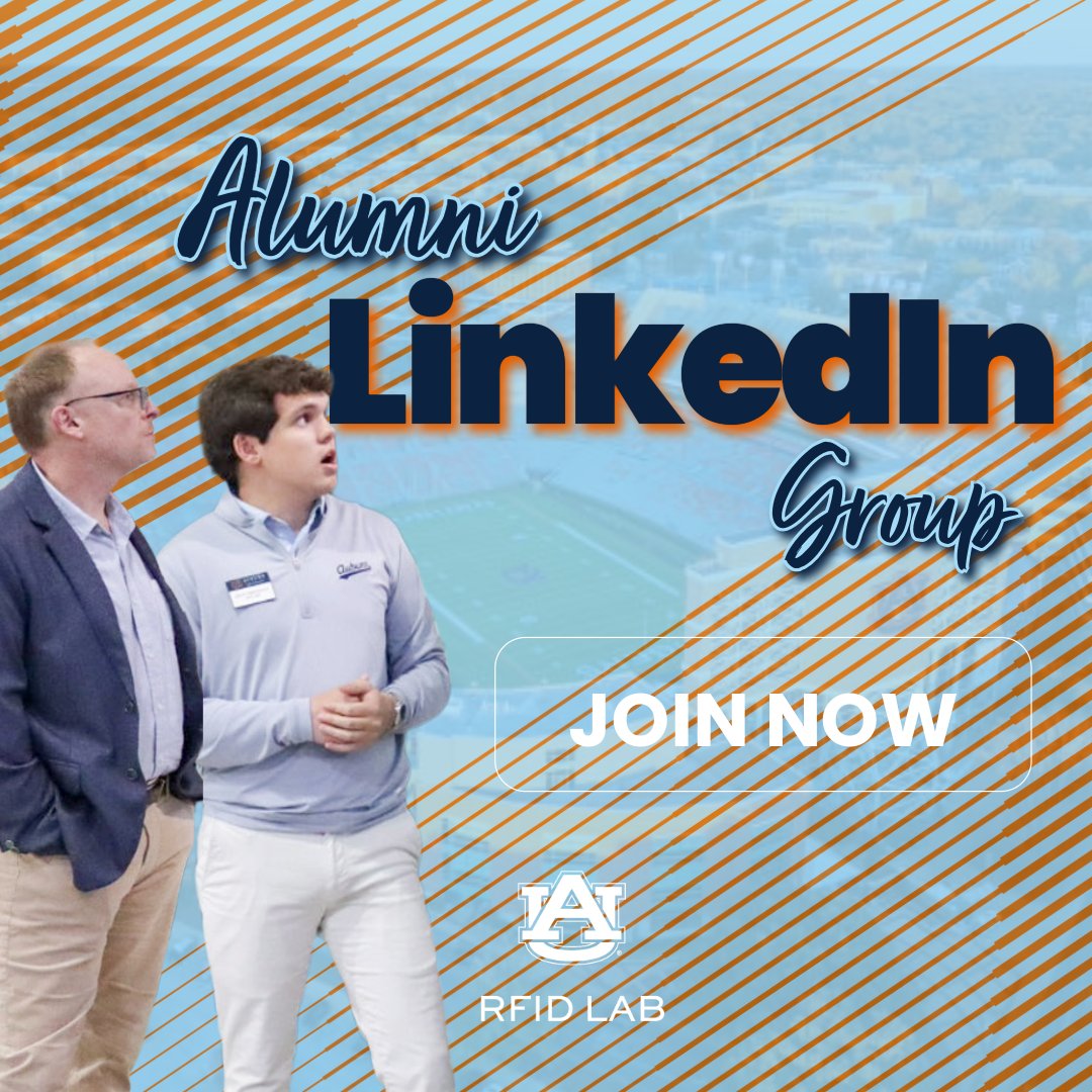 RFIDlab's tweet photo. Looking for a way to connect with former lab members, share updates, and stay in the know with the lab? Join the Alumni LinkedIn Group at the link in our bio today! https://t.co/VCvBqLbonn