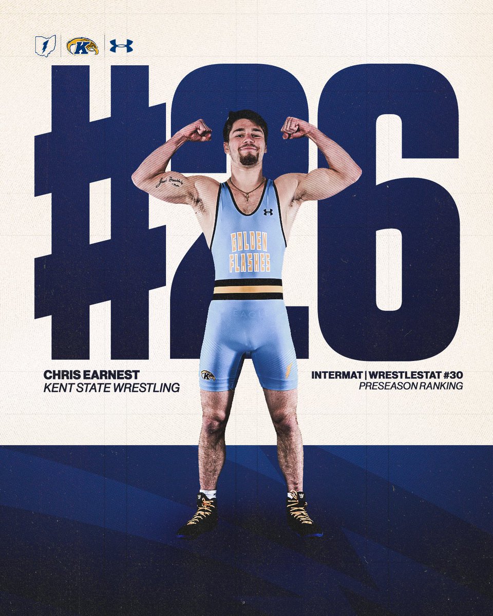 KentStWrestling's tweet photo. 𝐇𝐞𝐚𝐝𝐢𝐧𝐠 𝐈𝐧𝐭𝐨 𝐓𝐡𝐞 𝐒𝐞𝐚𝐬𝐨𝐧 𝐍𝐚𝐭𝐢𝐨𝐧𝐚𝐥𝐥𝐲 𝐑𝐚𝐧𝐤𝐞𝐝🔥📈

Nick Molchak(#20) and Chris Earnest(#26/30) will begin the season ranked top 30 in the nation in their respective weight classes.

#GoFlashes⚡ https://t.co/4wEDGpcHG3