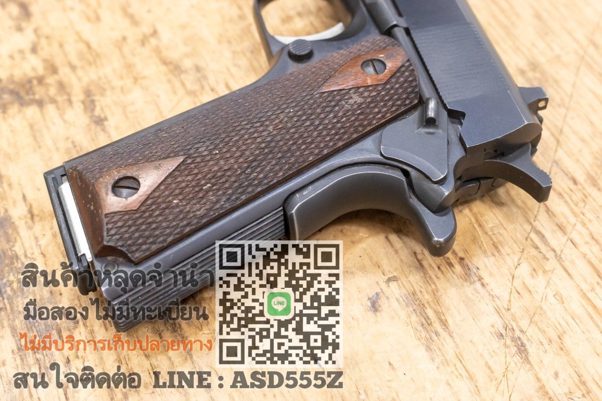 Ironhead1989's tweet photo. REMINGTON 1911 สภาพ 80%

1 7. 5 0 0 มีลูกแถม

-ตัวเปล่าไม่มีทะเบียน 
-สภาพก่อนเก็บงาน ถ่ายจากตัวจริง

ID LINE : ADS555Z (ตัวพิมพ์เล็ก) หรือคลิ้ก https://t.co/geov0na9KA

#ปืนเถื่อน #ปืนไม่มีทะเบียน #ปืนมือสอง #ปืนหักลำ #ปืนสวยๆ #ปืนของแท้ #ปืนหลุดจำนำ https://t.co/ZuHjos637t