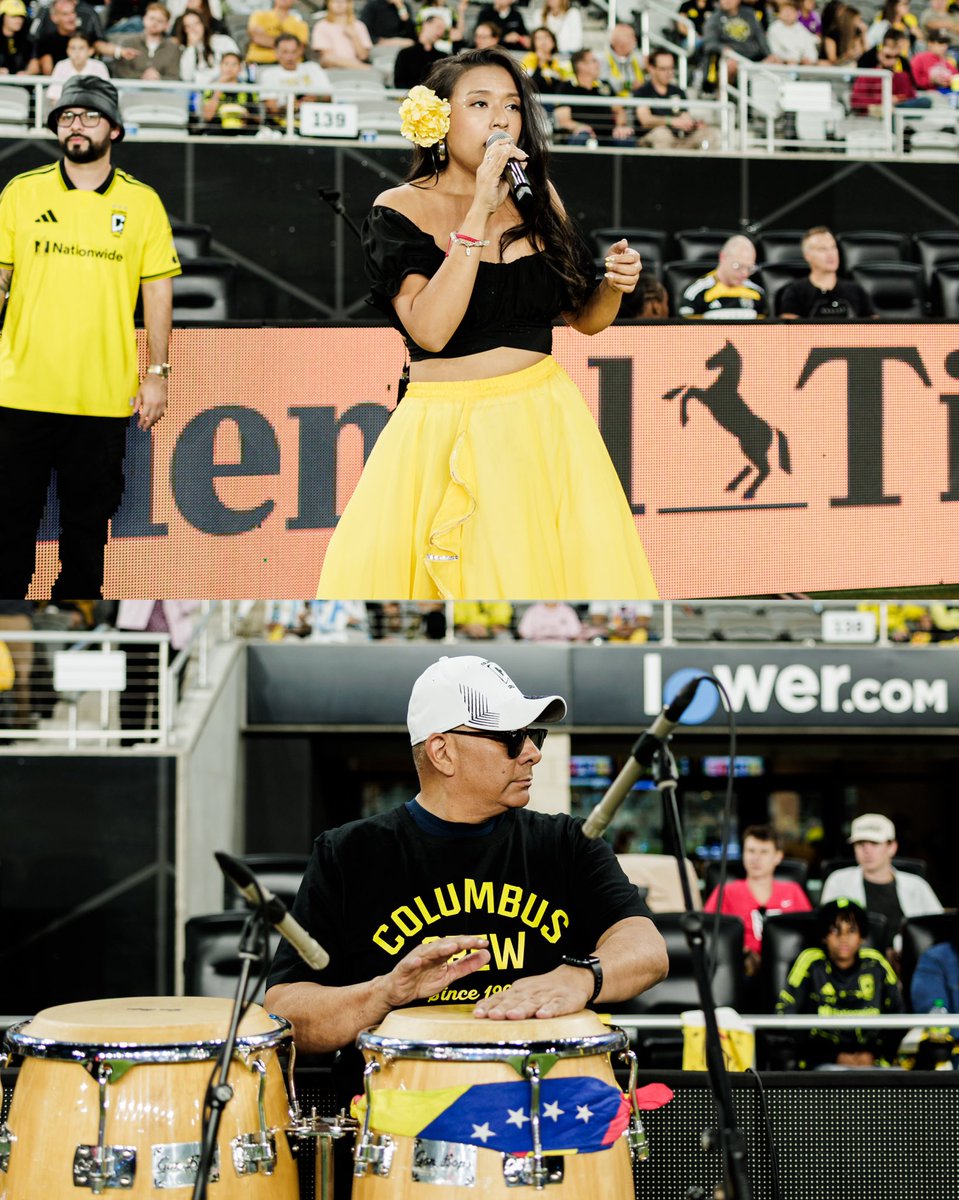 ColumbusCrew's tweet photo. Representation and recognition matter ✨

Sunday night’s Latino Celebration Night pres. by @SherwinWilliams was a total success! Thank you to everybody who came out, celebrated with us, and to those who took part in the night and made it so memorable 🤩 https://t.co/CUfjNgeVSI